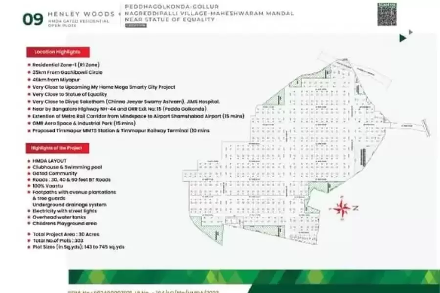 Vasudhaika Henley woods - 8500204047, Hyderabad