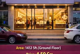 Sale of commercial property with Jewellery showroom at Dilsukhnagar main road., Hyderabad, 1412 Sq ft