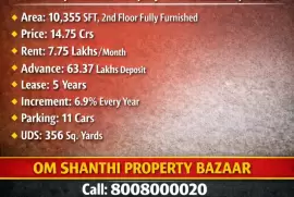 Sale of commercial property with Indian top finacial company at  Hitech city main road, Hyderabad, 10355 Sq ft