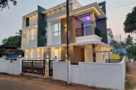 3 BHK 2 New Villas for sale in Poochunnipadam, Vallachira, Thrissur., Thrissur